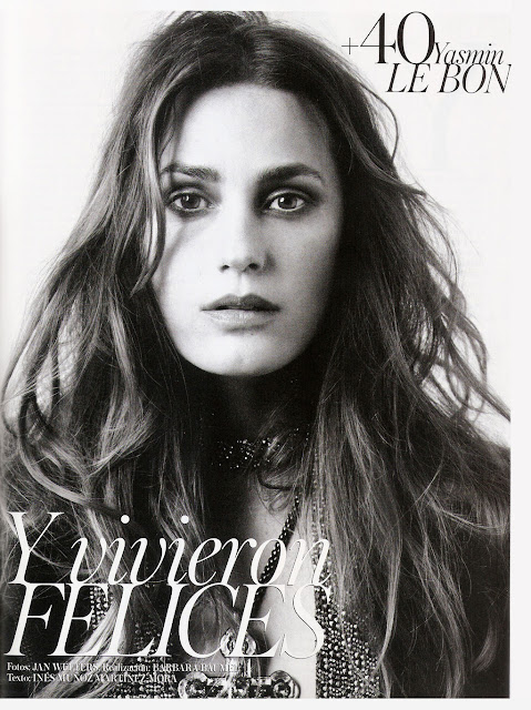 Yasmin Le Bon - Vogue España - Marzo 2012