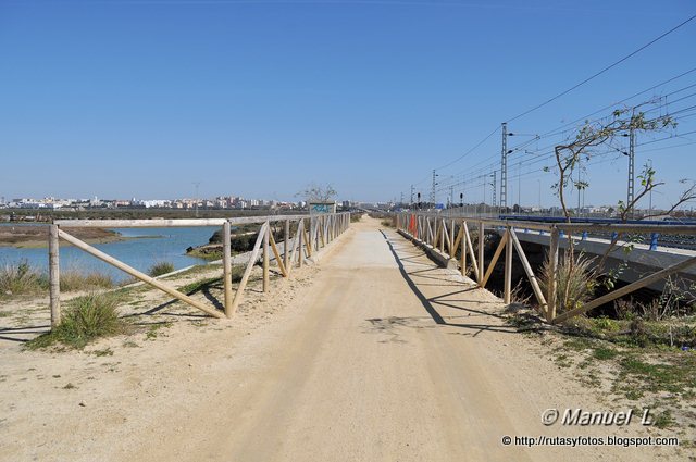 Salina Dolores y molino de marea de La Roqueta