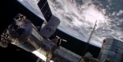 Dragon Spacecraft Makes Easter Delivery For Space Station