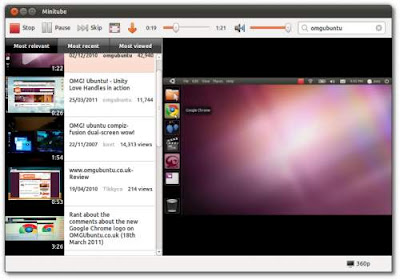 Soluciona el bug que impide reproducir video por streaming desde You Tube a través de Minitube en Ubuntu 12.04 y 12.10