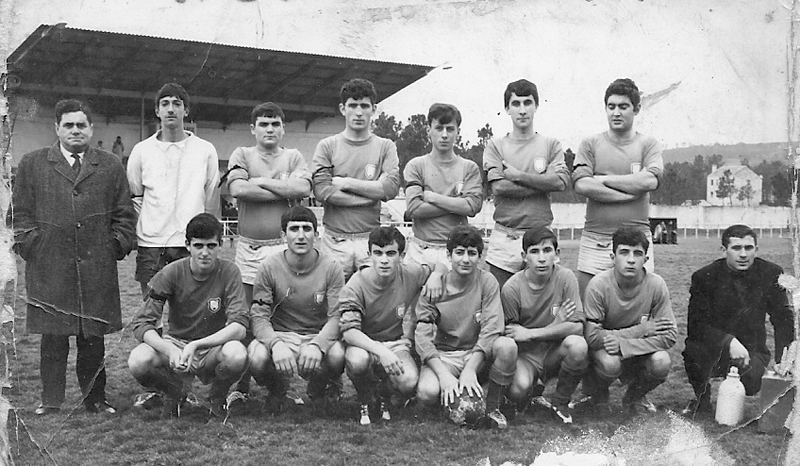 A.D.R. Numancia Años 60. ******, ******, ******, ******, ******, ******, ****** ******, ******, ******, ******, Andrés, Juan, ****** A Pedreira (Mugardos)