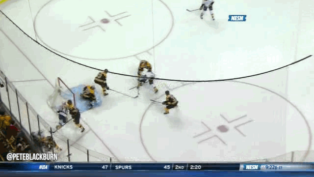 Marchy March and The Funky Bunch. BRUINS WIN.