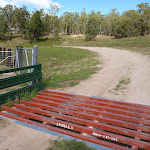 Cattle grate beside Kiangatha Yards (414926)