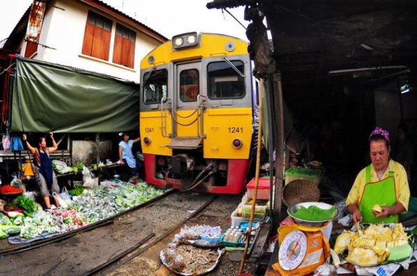 El mercado de Maeklong