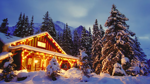 Christmas Cabin in the Woods.jpg