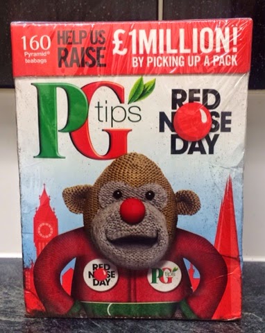 PG Tips Tea Partner's With Comic Relief For Red Nose Day