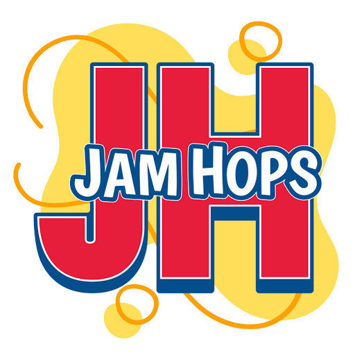 Jam Hops Gymnastics, Cheer and Theater logo