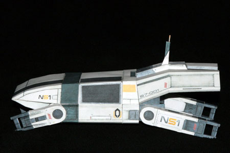 Mass Effect 2 UT47 Kodiak Drop Shuttle Papercraft