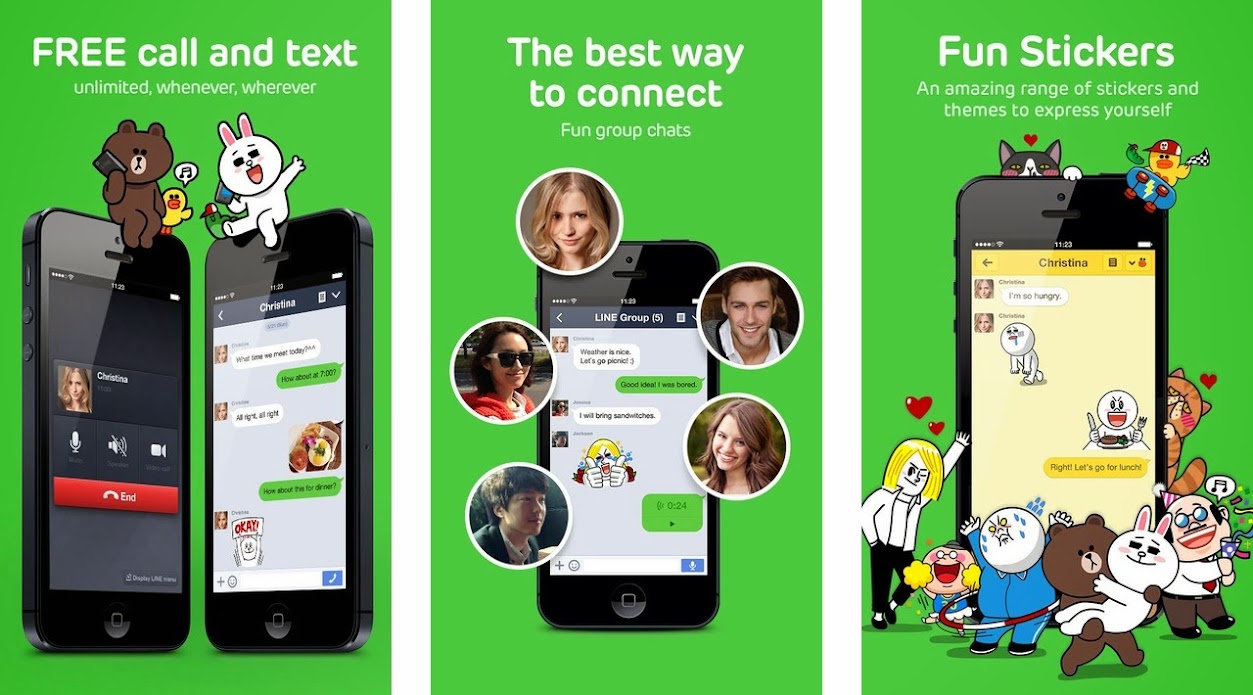 LINE messaging app