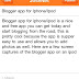 Blogger app for Iphone/Ipod