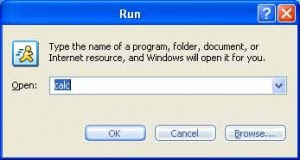 Run Command for Calculator