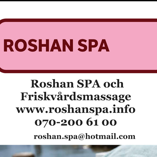 Roshan SPA och Friskvårdsmassage Årsta logo