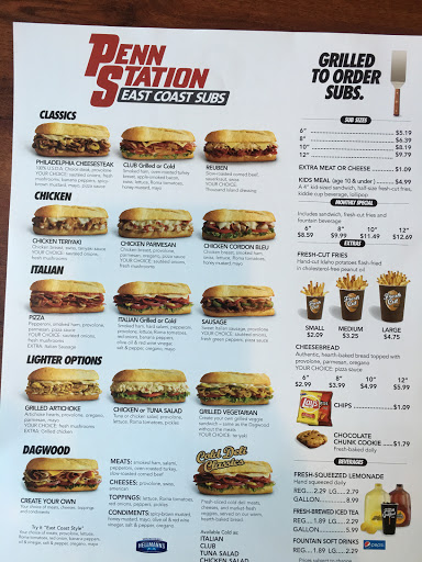 Sandwich Shop «Penn Station East Coast Subs», reviews and photos, 282 S Weber Rd, Bolingbrook, IL 60490, USA