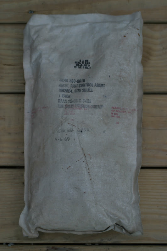 acc MSK 1 Military Surplus Gas Mask, WWII