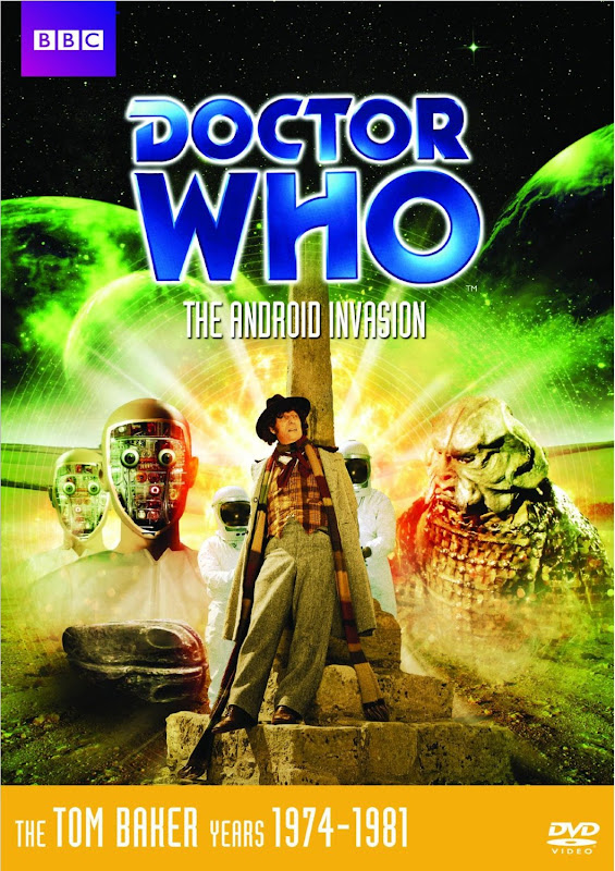 doctor who, the android invasion,invasion of the dinosaurs, dvd