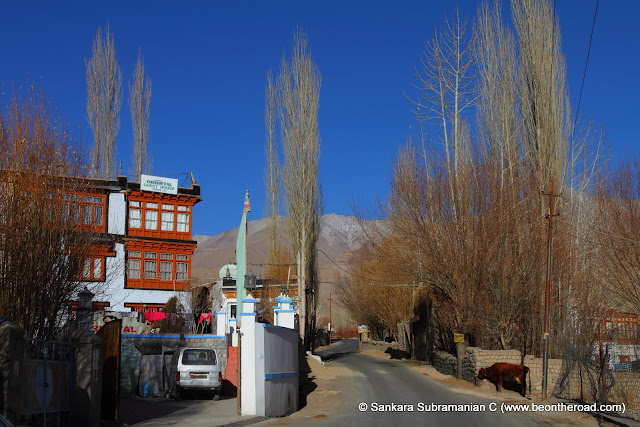 Entrance to Oriental Guest House in Leh