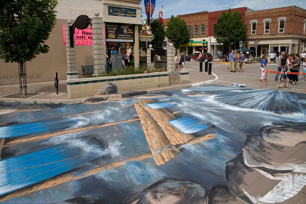 3D Sidewalk Chalk Art: 4 of the World's Most Talented 