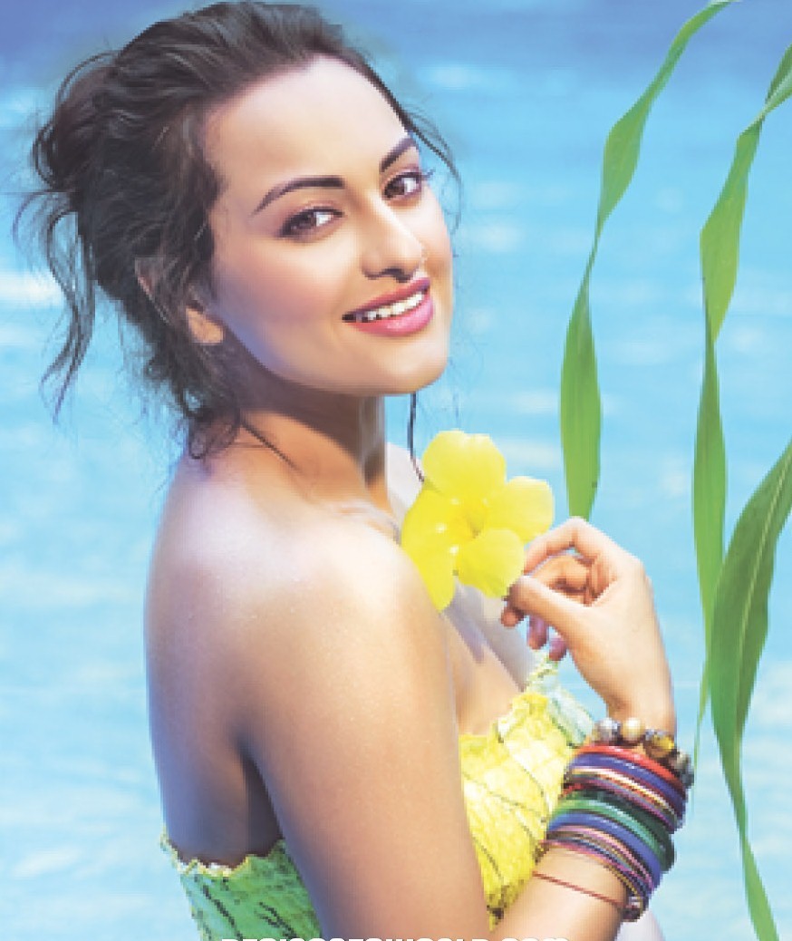 Sonakshi Sinha Hot Cleavage Show In Pool E Paper Scan Tamil South Tamil Cinema Portal