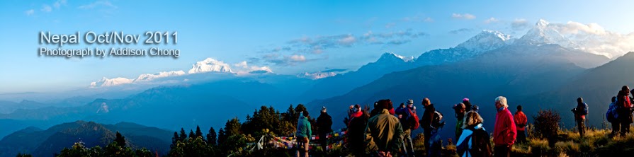 Poon Hill Sunrise Viewpoint Dhaulagiri and Annapurna Range