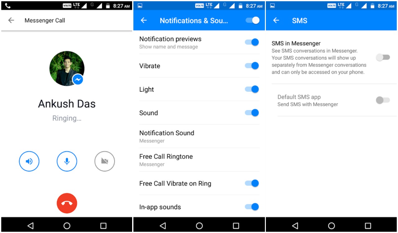 facebook messenger - best free calling app