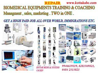 Kottak Medical Systems and Medical Equipment Repair Training, 38/175-C,2nd Floor,Karshaka Road, Opp.Ernakulam South Railway Station East Gate, Kochi,Ernakulam, Kerala 682016, India, Laboratory_Equipment_Supplier, state KL