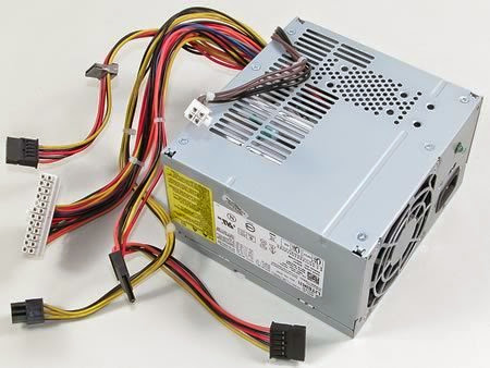  Genuine Dell G848G 350w Power Supply PSU For Inspiron 530, 531 Vostro 200, 400 Studio 540 Part Numbers: FU909, FU913, G739T, G846G, G848G, G849G, J130T, K159T, K692G, P111G, P112G, Compatible Model Numbers: DPS-530YB-1A, PS-6351-2, DPS-350XB-2 A, ATX0350D5WA