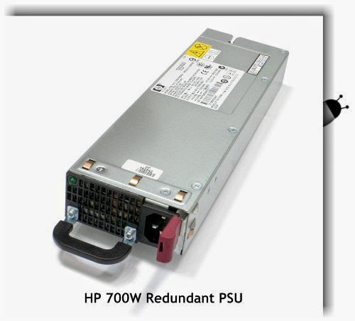 411077-001 Hewlett-Packard Power Supply For Dl360g5