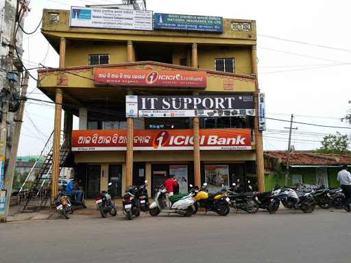 ICICI Lombard General Insurance Co. Ltd, ICICI Lombard GIC Limited Mishra Complex, 1st Floor, Kalimandir Road, Jharsuguda, Odisha 768201, India, Home_Insurance_Company, state OD
