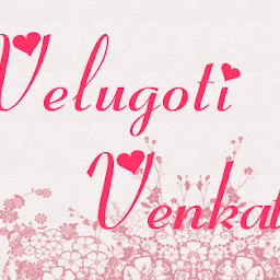 Velugoti Venkateswarlu's user avatar