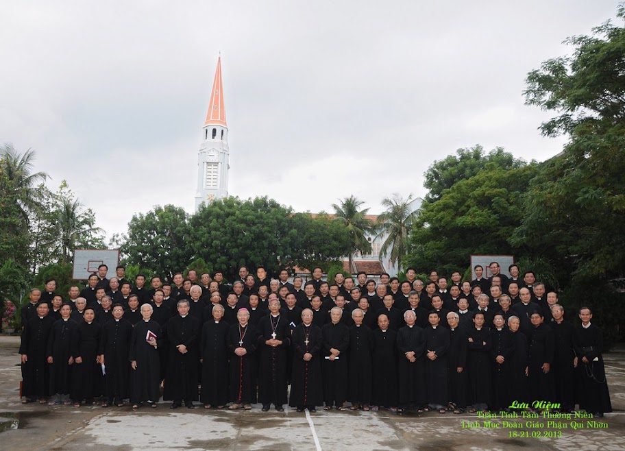 Hình ảnh tuần tĩnh tâm linh mục giáo phận Qui Nhơn năm 2013