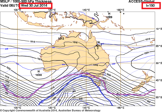 30th july 2014 cold front south eastaustralia