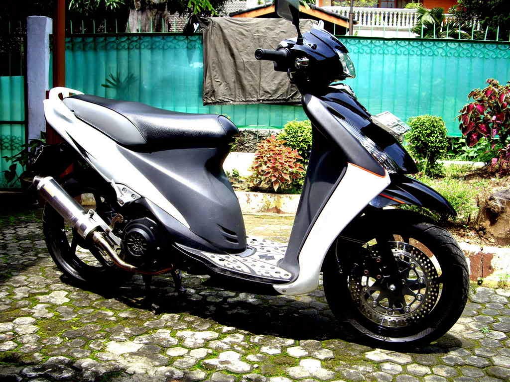 gambar modifikasi suzuki spin 125