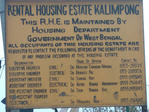 Rental Housing Estate, Rinkin Pong Rd, Kalimpong Khasmahal, Kalimpong, West Bengal 734301, India, Housing_Estate, state WB