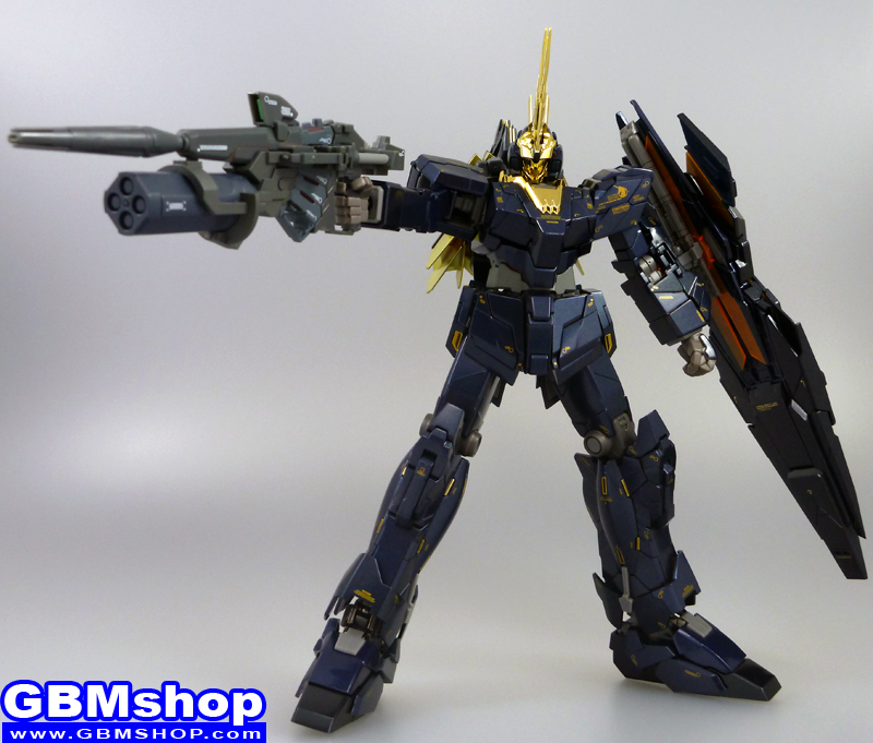 Gundam Fix Figuration METAL COMPOSITE #1011 RX-0 Unicorn Gundam 02 Banshee + Bandai 1/100 MG RX-0[N] Unicorn Gundam 02 Banshee Norn Full Armed Banshee