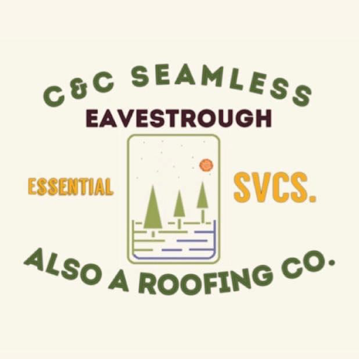 C & C Seamless Eavestrough logo