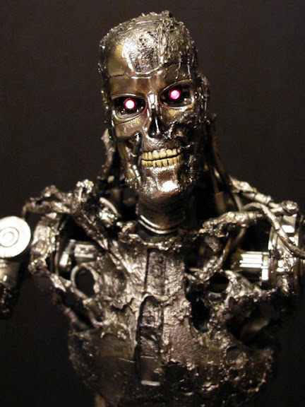 Action Figure Hot Toys Terminator Salvation Final Battle T 800 Endo