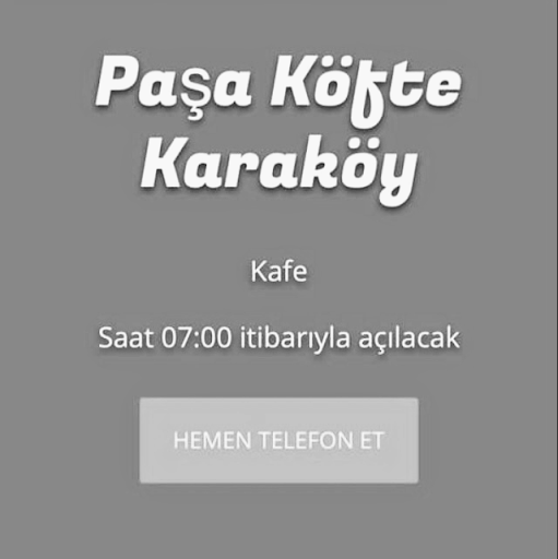Paşa Köfte Karaköy logo