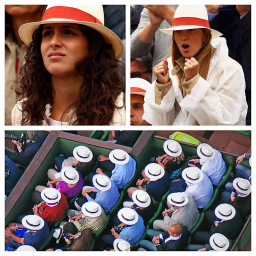  Weiß Roland Garros Cap Kinder Logo Bestickt dreifarbig  