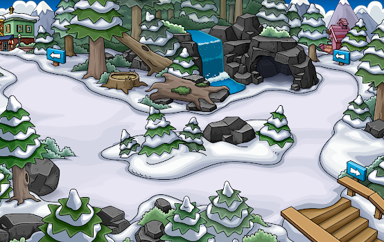 Club Penguin Rooms: The Forest