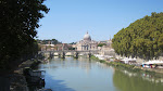 River Tiber and St Peters River Tiber and St Peters