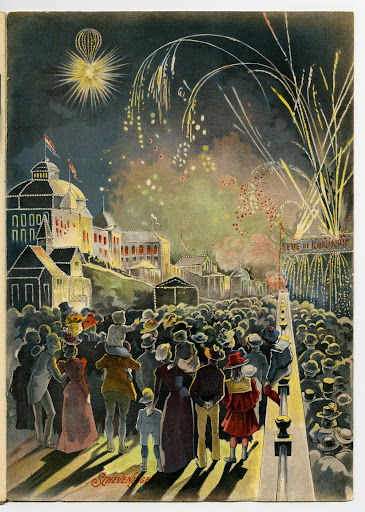 vuurwerk pyrotechniek scheveningen 1898