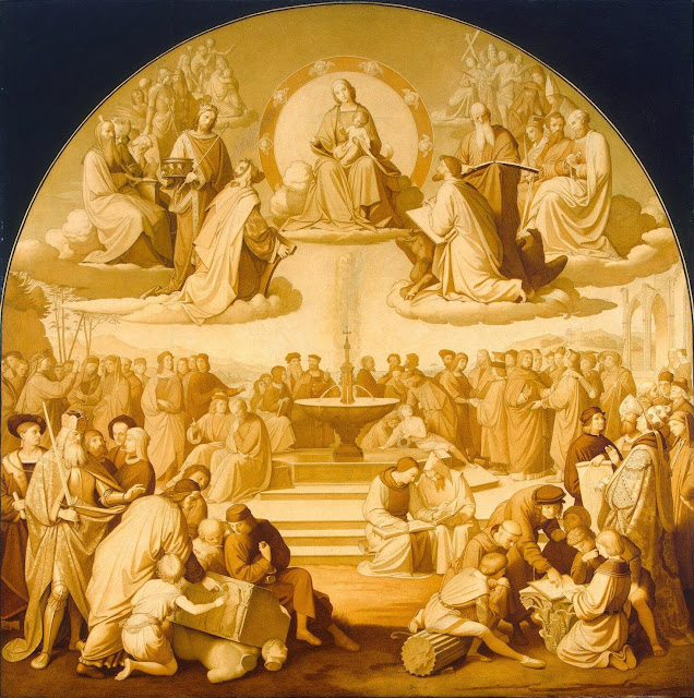 Johann Friedrich Overbeck - The Triumph of Religion in Art
