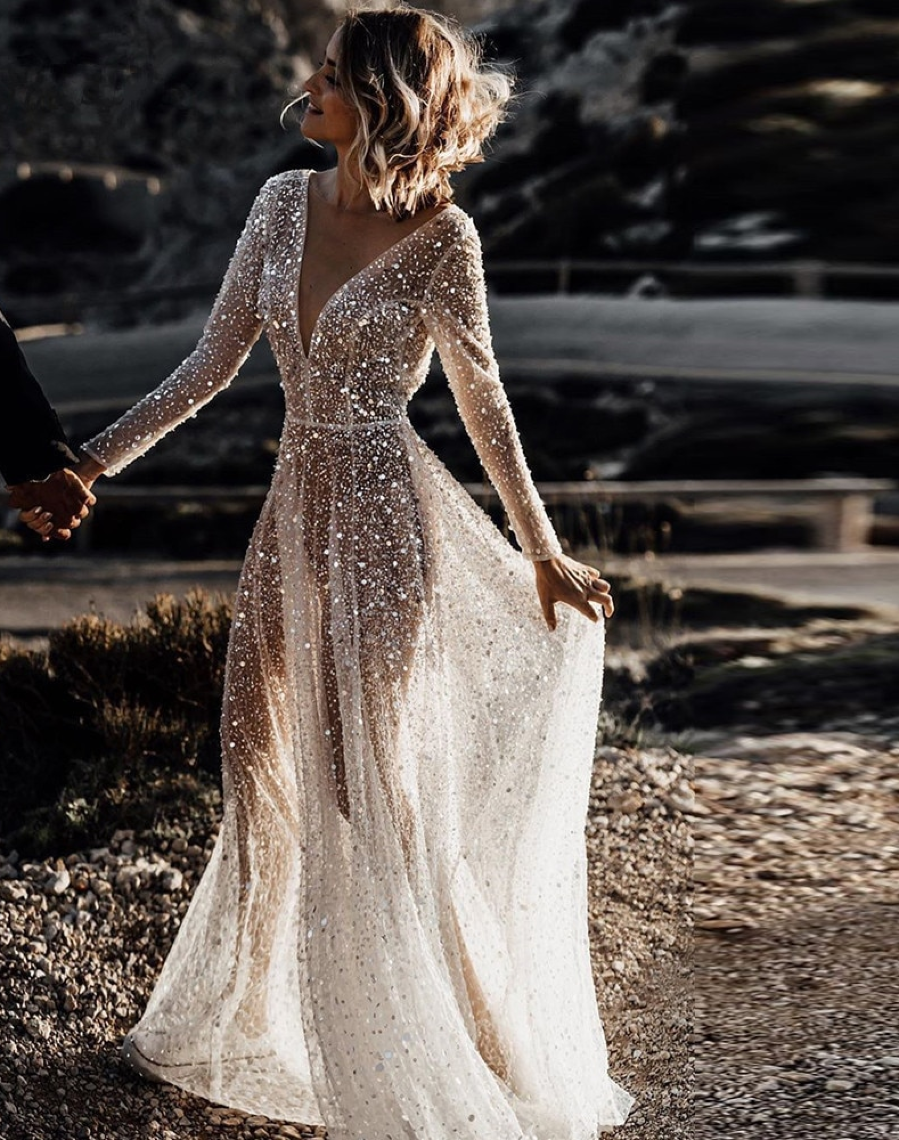 boho wedding dress