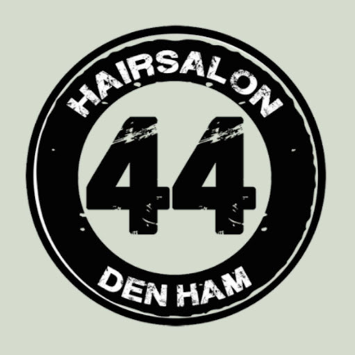 Hairsalon 44, kapsalon Den Ham logo