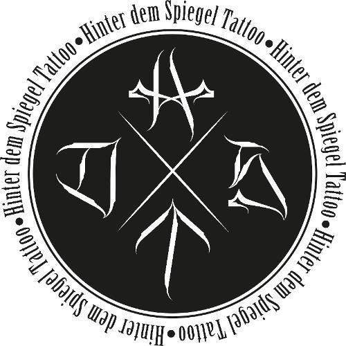 Hinter dem Spiegel Tattoo logo