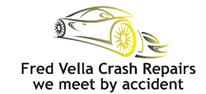 Fred Vella Crash Repairs logo