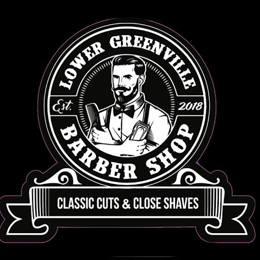 Lower Greenville Barber Shop logo