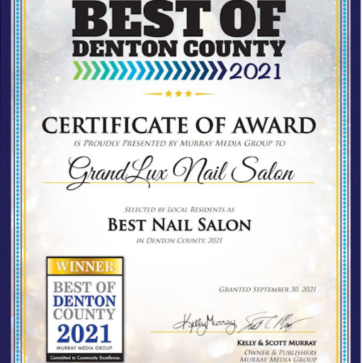 GrandLux Nail Salon (by Market Street) logo