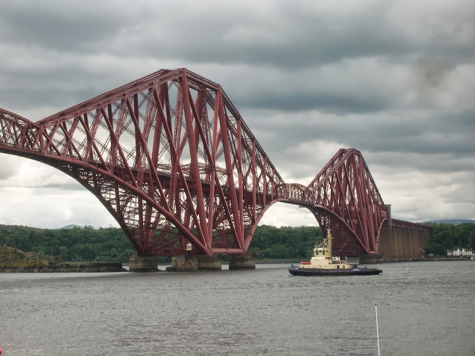 Il ponte ferroviario sul Firth of Forth