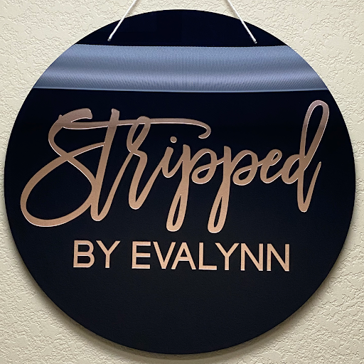 Stripped by Evalynn logo
